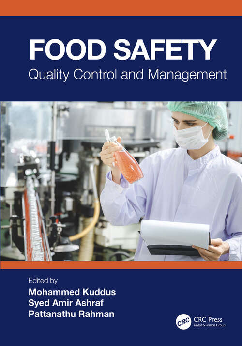 Book cover of Food Safety: Quality Control and Management