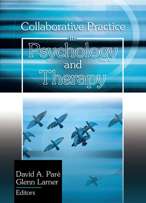 Collaborative Practice in Psychology and Therapy