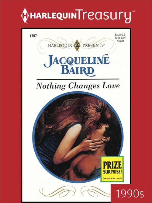 Book cover of Nothing Changes Love