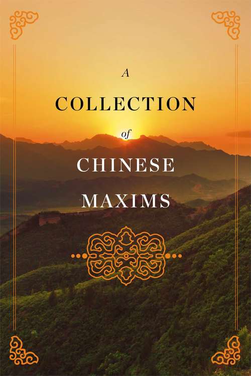 Book cover of A Collection of Chinese Maxims