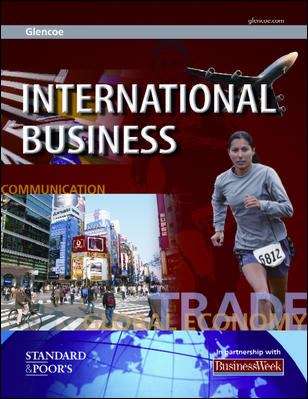 Book cover of Glencoe International Business