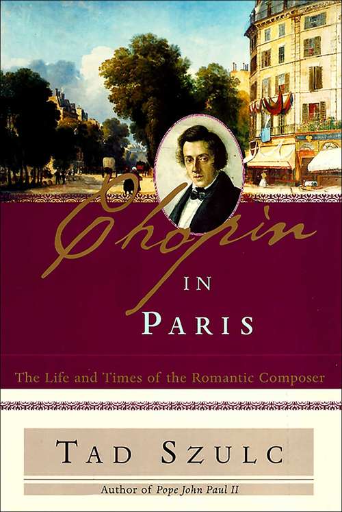 Book cover of Chopin in Paris