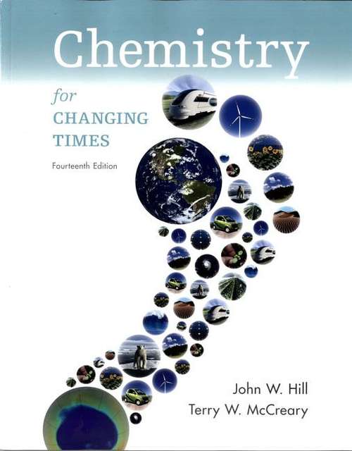Book cover of Chemistry for Changing Times