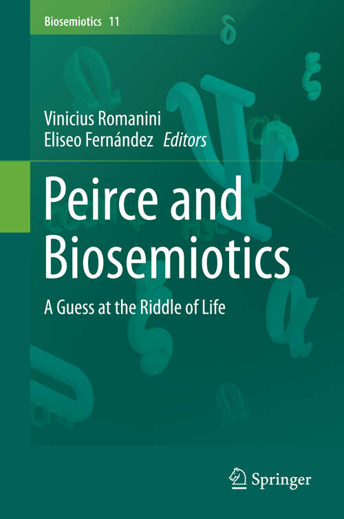 Book cover of Peirce and Biosemiotics