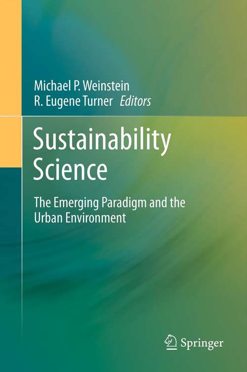 Book cover of Sustainability Science