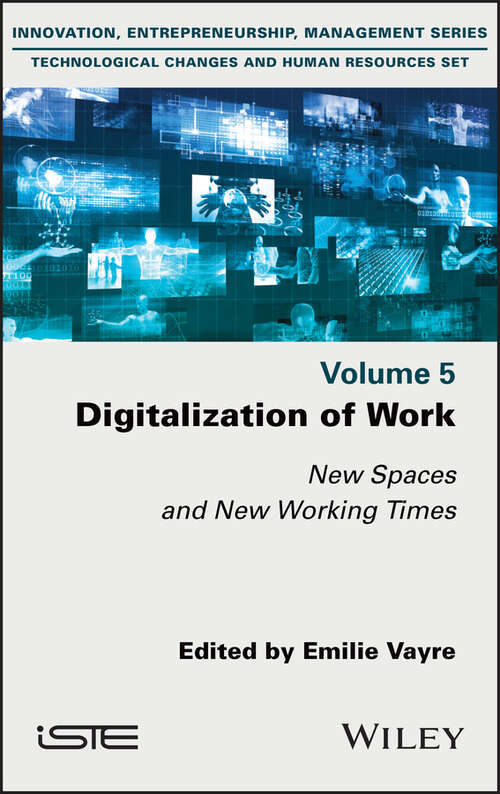 Book cover of Digitalization of Work: New Spaces and New Working Times