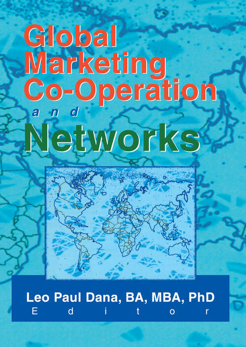 Book cover of Global Marketing Co-Operation and Networks