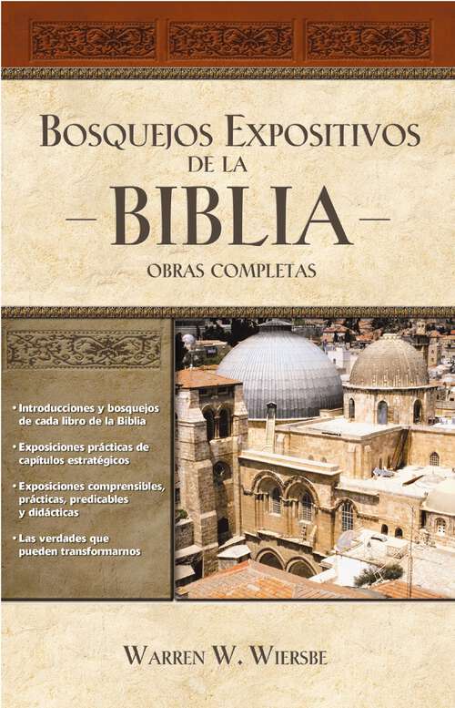 Book cover of Bosquejos expositivos de la Biblia 5 Tomos en 1