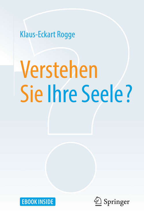 Book cover of Verstehen Sie Ihre Seele?