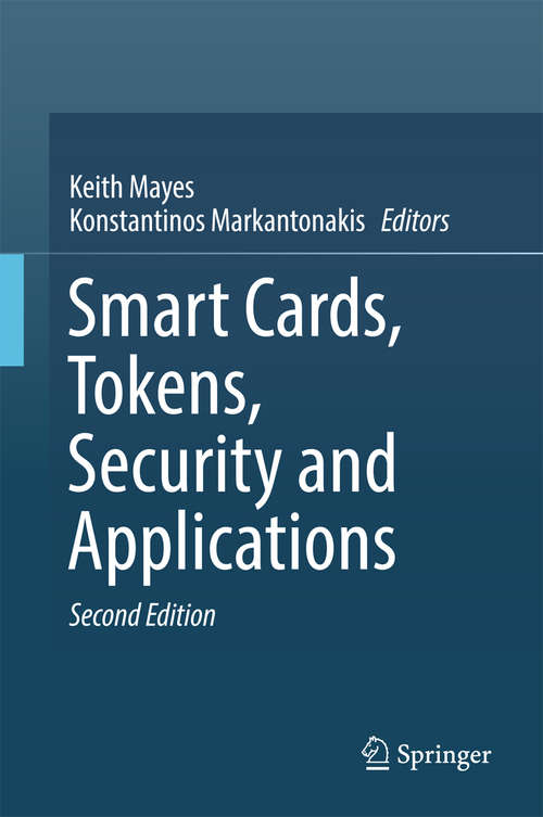 Book cover of Smart Cards, Tokens, Security and Applications