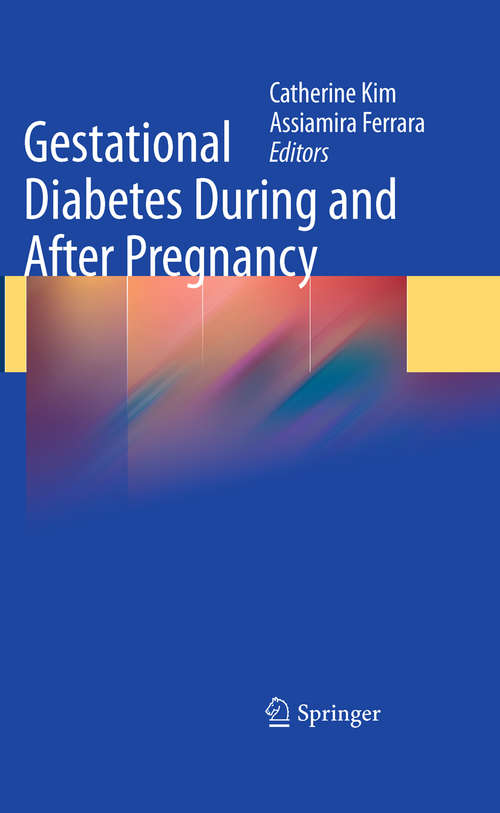 Book cover of Gestational Diabetes During and After Pregnancy