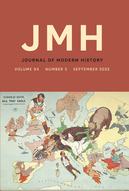 Book cover of The Journal of Modern History, volume 94 number 3 (September 2022)