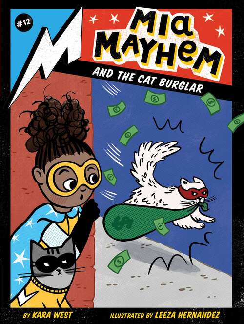 Book cover of Mia Mayhem and the Cat Burglar (Mia Mayhem #12)