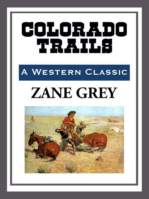 Book cover of Colorado Trails