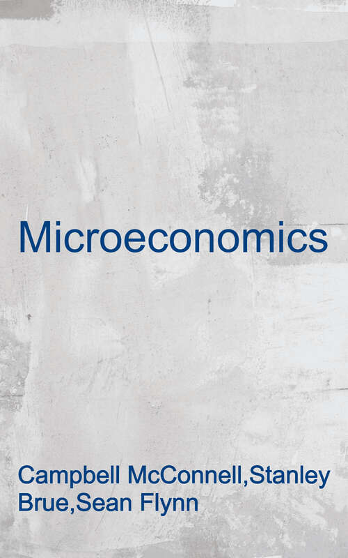 Book cover of Microeconomics