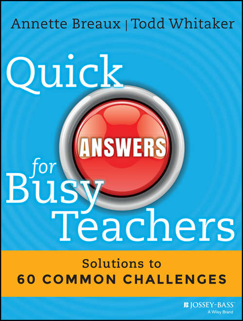 Book cover of Quick Answers for Busy Teachers