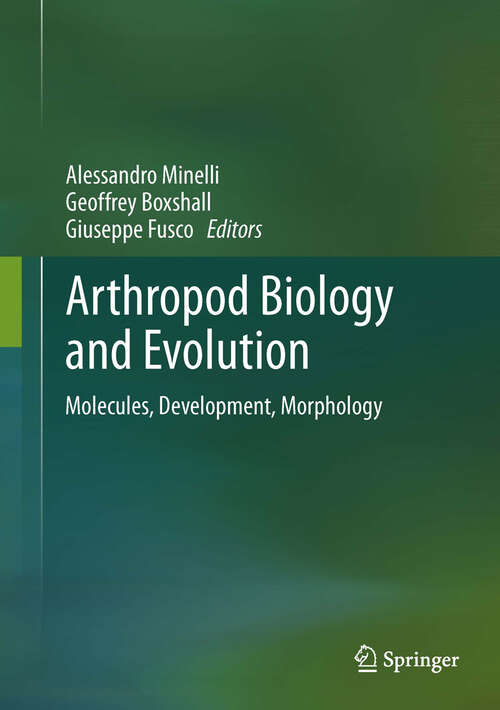 Book cover of Arthropod Biology and Evolution