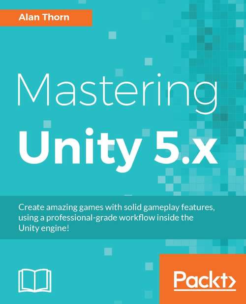 Book cover of Mastering Unity 5.x
