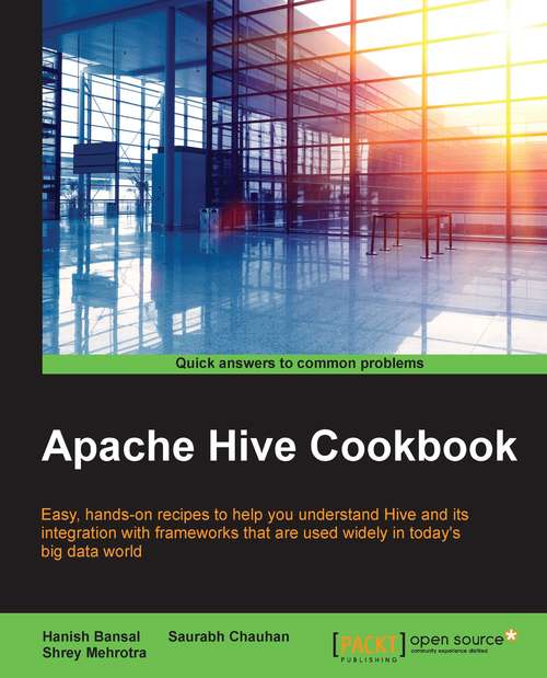 Book cover of Apache Hive Cookbook