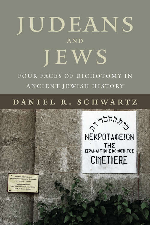 Book cover of Judeans and Jews
