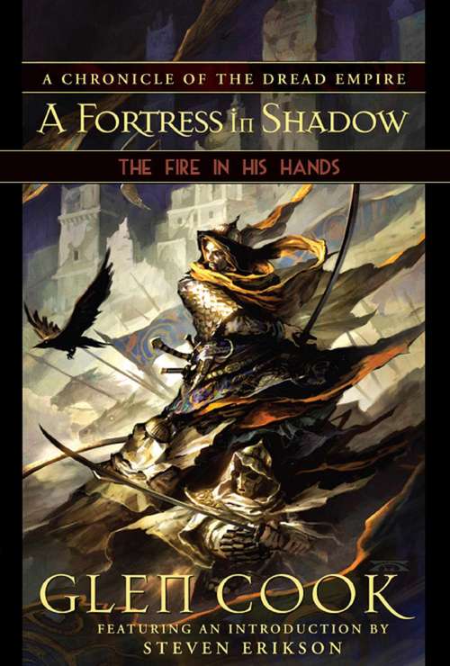 Book cover of The Fire in His Hands: Book One of A Fortress in Shadow