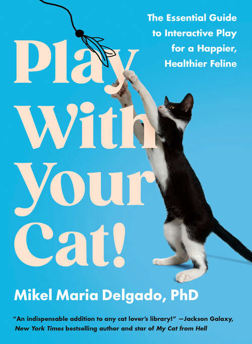Book cover of Play With Your Cat!: The Essential Guide to Interactive Play for a Happier, Healthier Feline