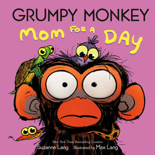 Book cover of Grumpy Monkey Mom for a Day (Grumpy Monkey)