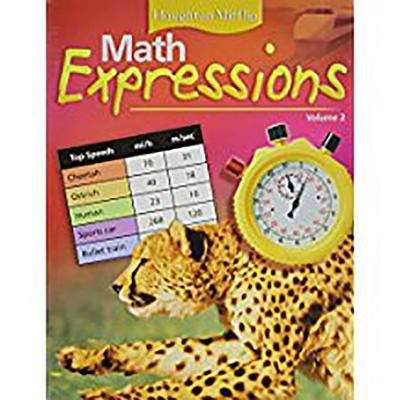 Book cover of Houghton Mifflin Math Expressions Volume 2