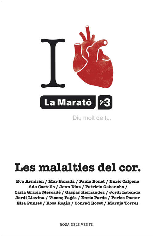 Book cover of Malalties del cor (Marato #2014)