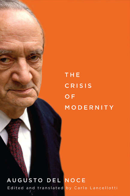 Book cover of The Crisis of Modernity