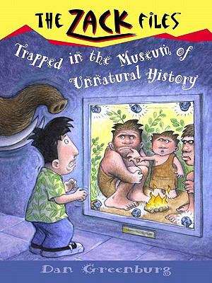 Book cover of Zack Files 25: Trapped in the Museum of Unnatural History