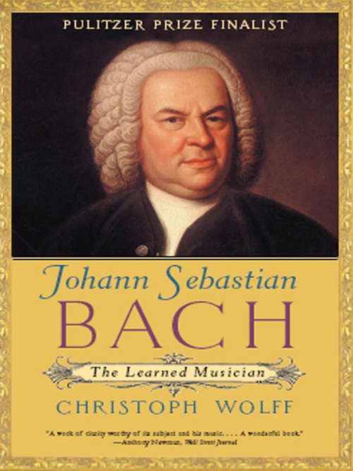 Book cover of Johann Sebastian Bach: The Learned Musician