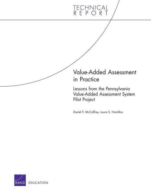 Value-Added Assessment in Practice