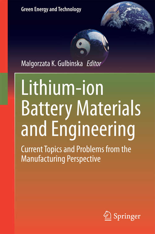 Book cover of Lithium-ion Battery Materials and Engineering