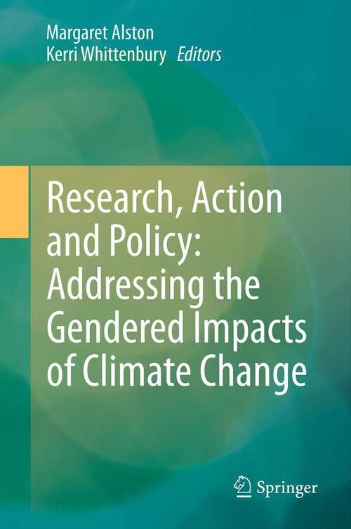 Book cover of Research, Action and Policy: Addressing the Gendered Impacts of Climate Change