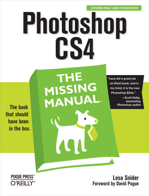Book cover of Photoshop CS4: The Missing Manual