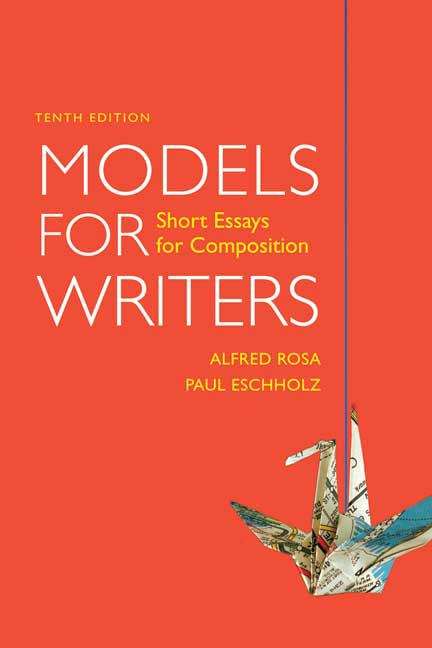 Book cover of Models for Writers: Short Essays for Composition