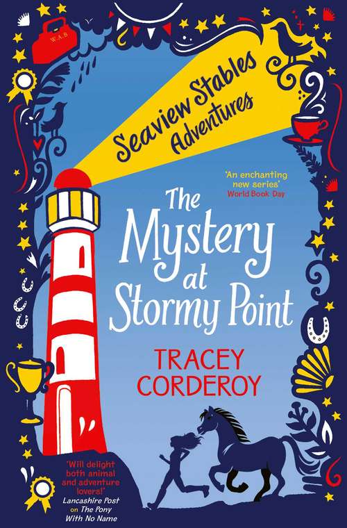 Book cover of The Mystery at Stormy Point (Seaview Stables Adventures #2)