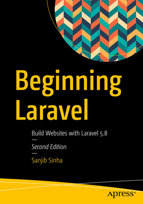 Book cover of Beginning Laravel: Build Websites with Laravel  5.8 (2nd ed.)