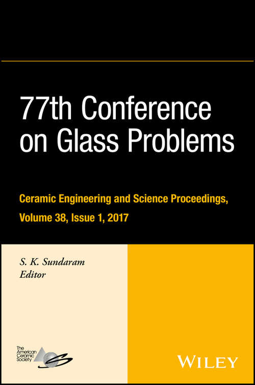 Book cover of 77th Conference on Glass Problems