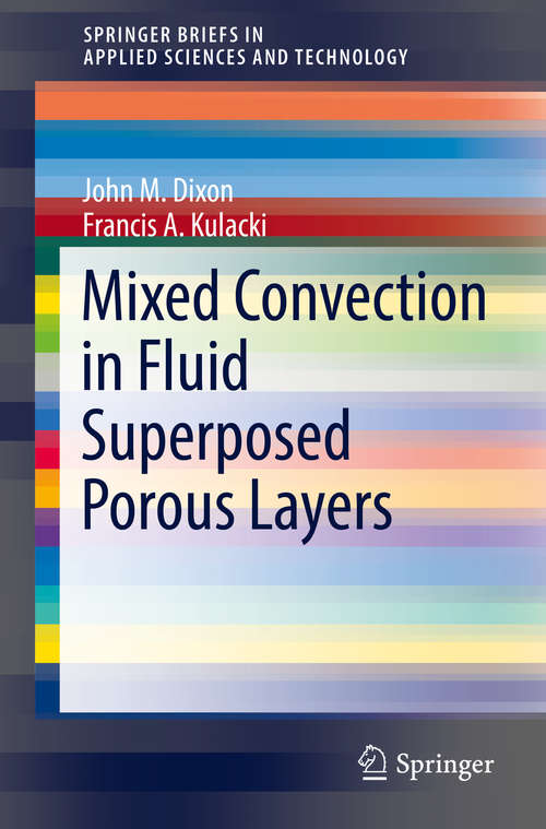 Cover image of Mixed Convection in Fluid Superposed Porous Layers