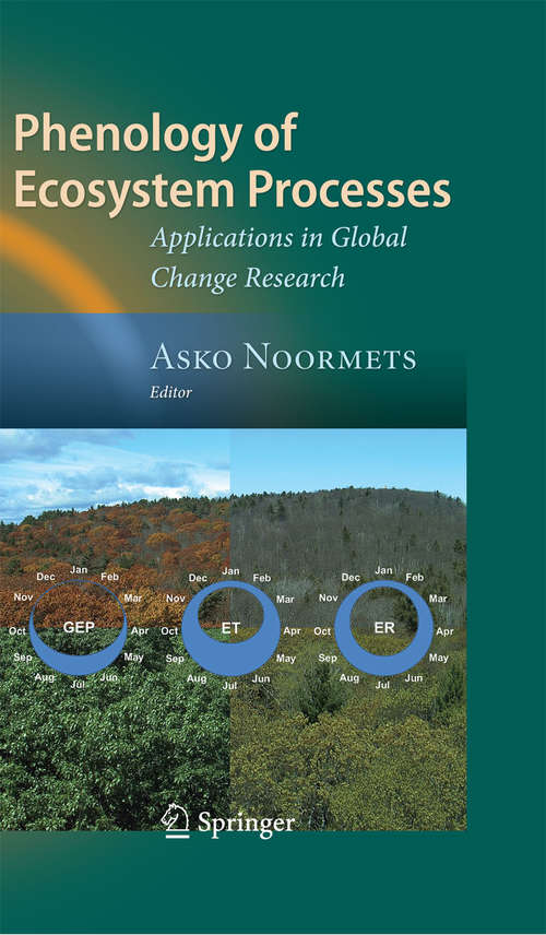 Book cover of Phenology of Ecosystem Processes