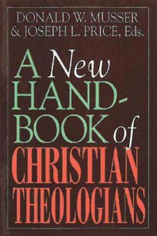 Book cover of A New Handbook of Christian Theologians