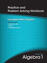 Book cover of Prentice Hall Algebra 1: Practice and Problem Solving Workbook