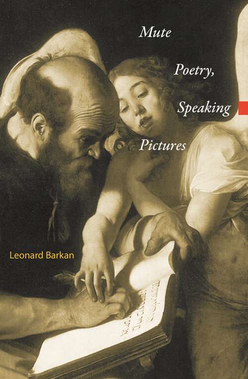 Book cover of Mute Poetry, Speaking Pictures