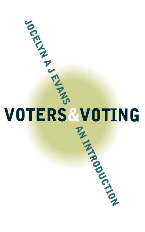 Book cover of Voters and Voting: An Introduction