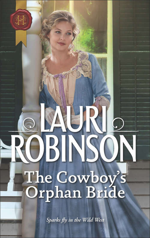 Book cover of The Cowboy's Orphan Bride