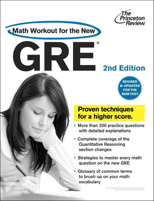 Book cover of Math Workout for the New GRE, 2nd Edition