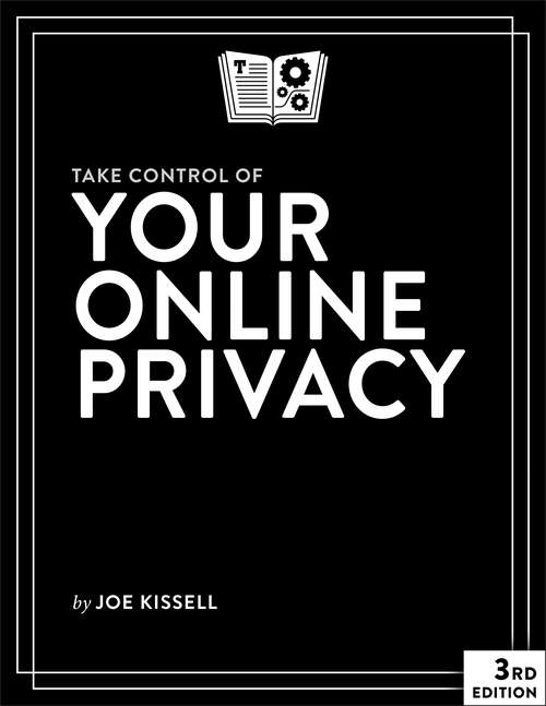Book cover of Take Control of Your Online Privacy
