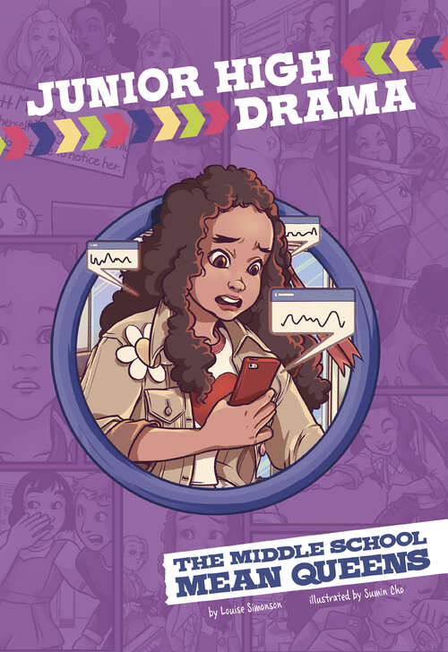 Book cover of The Middle School Mean Queens (Junior High Drama Ser.)